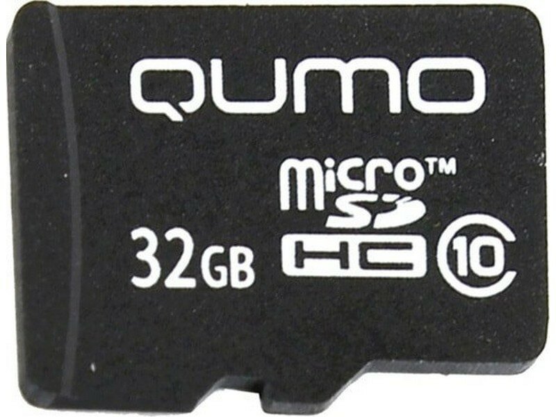 Карта памяти Qumo microSDHC 32 ГБ Class 10, V10, A1, UHS-I U1, 1 шт., черный - фото №3