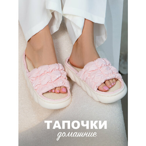 Тапочки Glamuriki, размер 42-43, розовый
