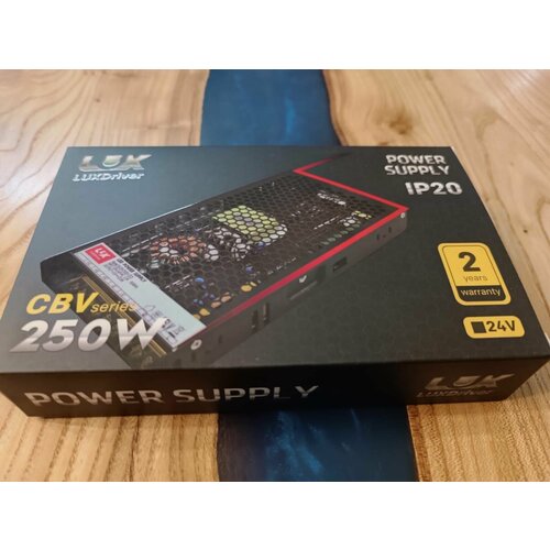 Блок питания для светодиодной ленты LUXDriver 250Вт 24В