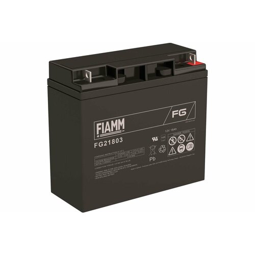 FIAMM Аккумуляторная батарея 12В - 18Ач FG21803 fiamm аккумуляторная батарея 12в 18ач fg21803