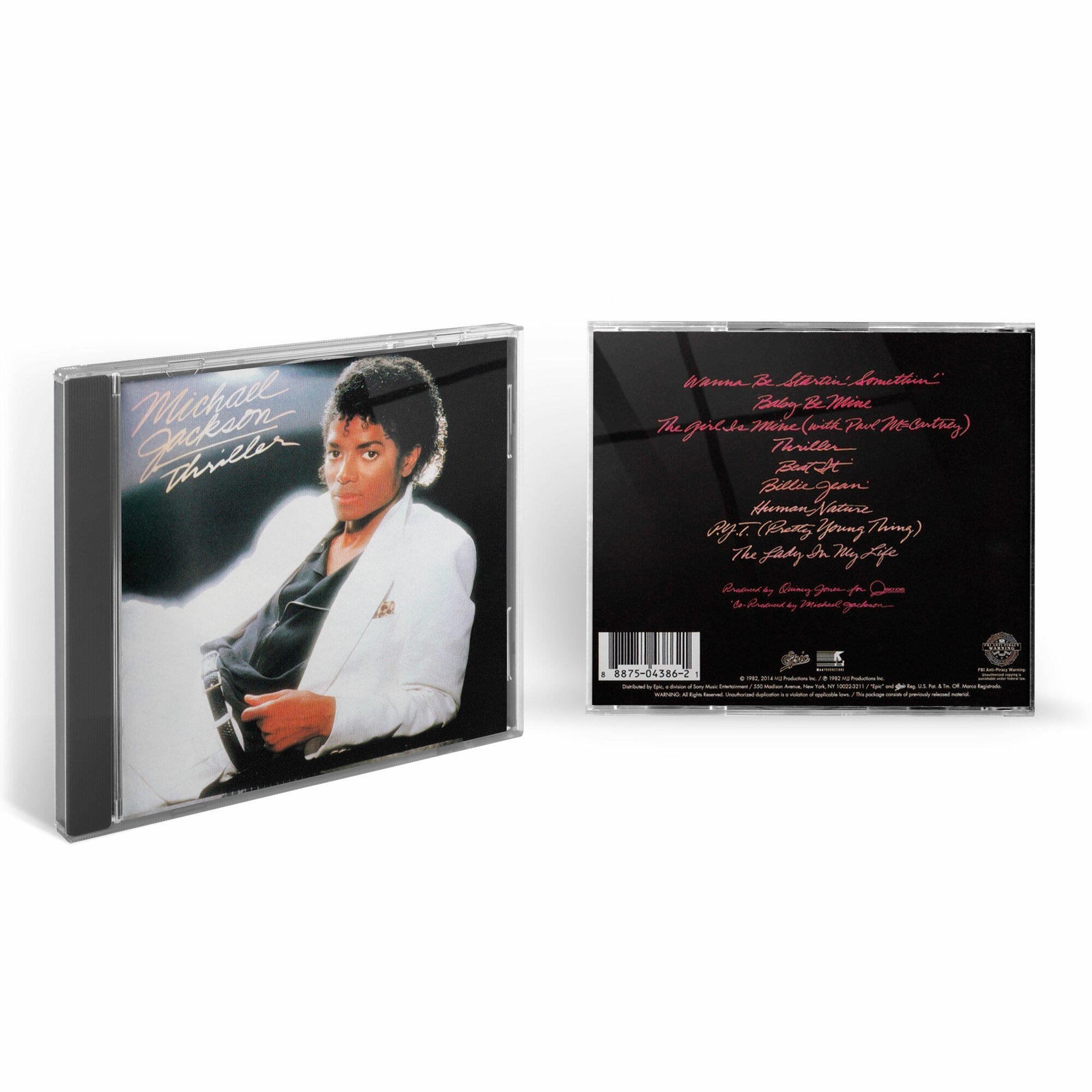 Michael Jackson - Thriller (1CD) 2015 Epic Jewel Аудио диск