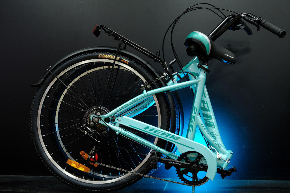 Велосипед складной Heam 266 Светло Голубой