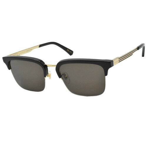 Солнцезащитные очки GUCCI GG1226S, золотой, коричневый
