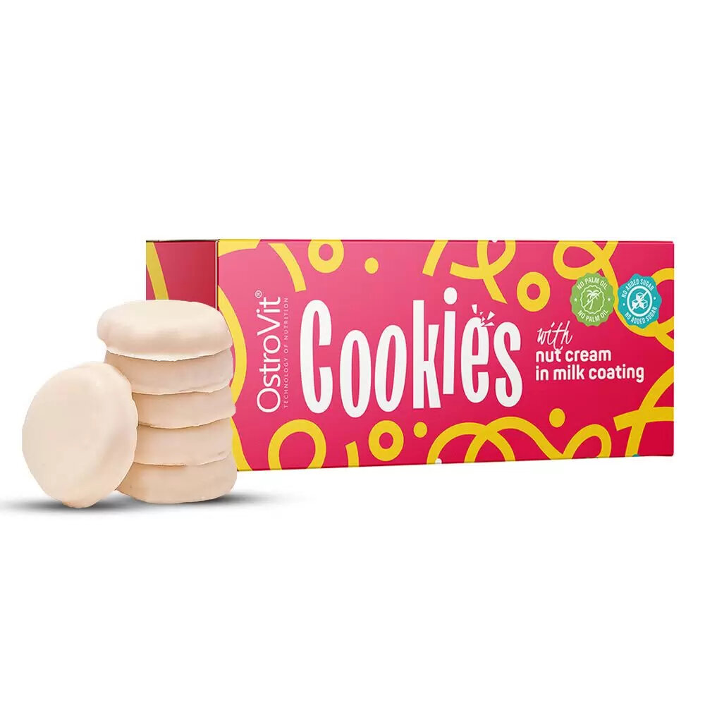 Cookies with Nut Cream in Milk Coating 128 g