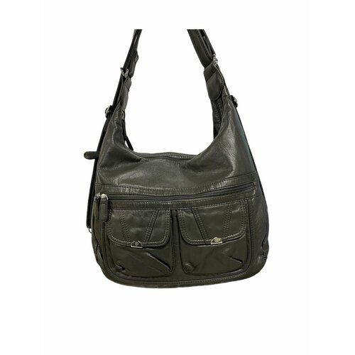 сумка рюкзак sassa женскаяh цвет коричнево серый Сумка Sassa, серый