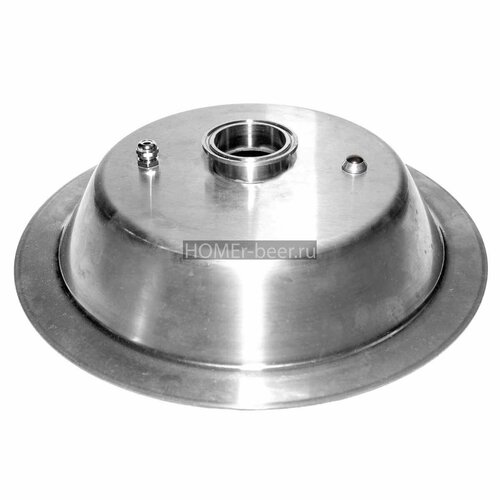 30 л - Конусная купольная крышка на перегонный куб 30 литров люкссталь под кламп 2 дюйма из нержавейки 587000₽