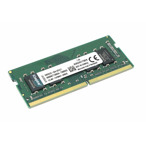Память Kingston DDR4 SODIMM 8Gb 2400MHz 288000₽