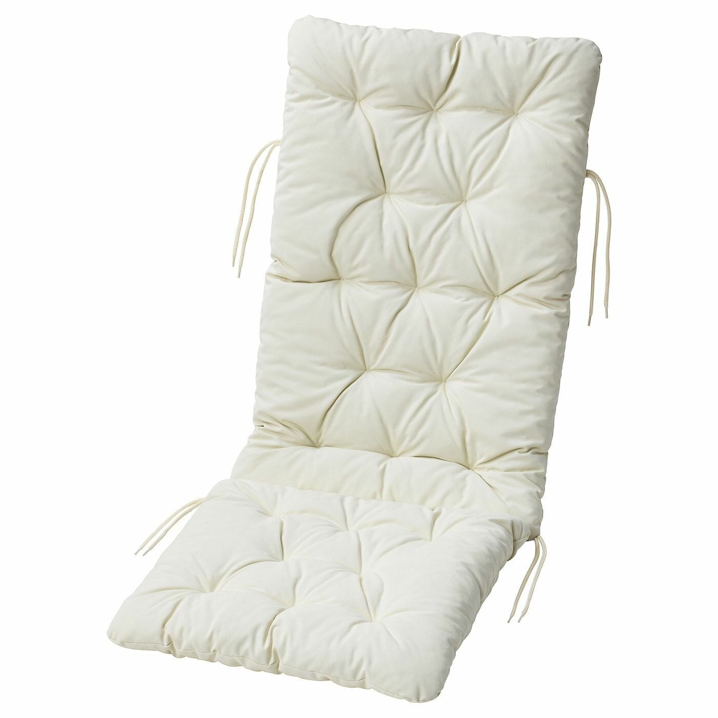 Подушка для садового стула куддарна (KUDDARNA IKEA), 116x45x7 см, белый