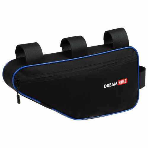 Велосумка Dream Bike под раму 41х19х5 цвет чёрныйсиний комплект из 3 шт 1225₽