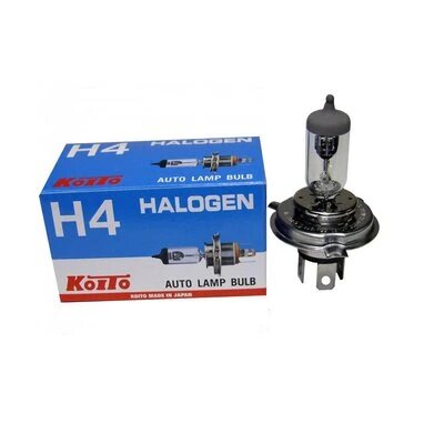 фото Лампа галогенная H4 12V 60/55W "KOITO"