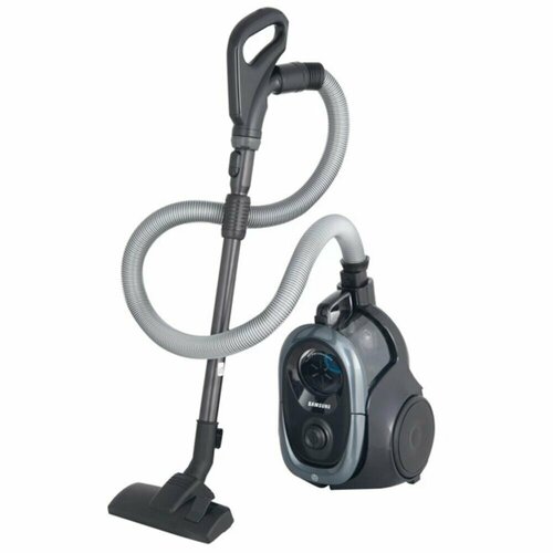 Проводной пылесос для дома с контейнером Samsung SC-18M2150SG 1800 Вт 15 л с турбиной Anti-Tangle и автосматыванием сетевого шнура черный 1169000₽