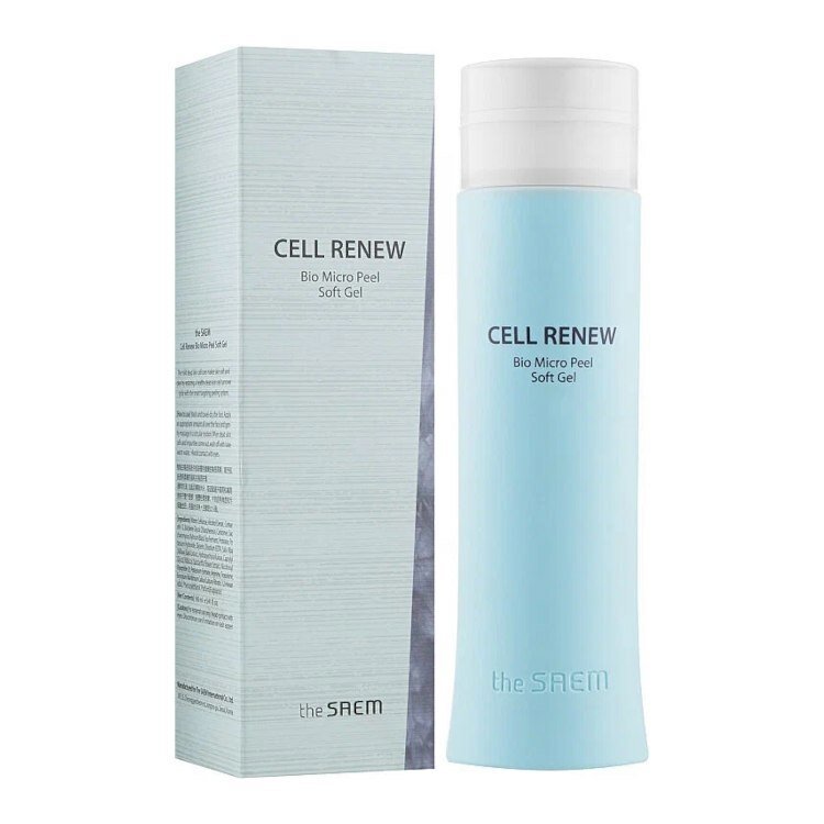 The Saem пилинг-гель для лица Cell Renew Bio micro peel intense gel, 160 мл