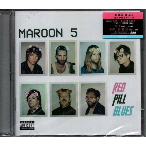 AudioCD Maroon 5. Red Pill Blues (2CD, Deluxe Edition) компакт диски 222 records maroon 5 red pill blues cd
