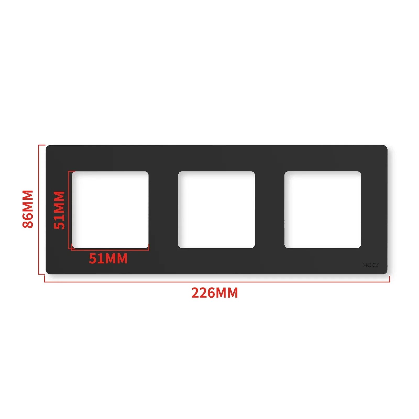 MOES Умный выключатель света ZigBee Star Ring Series