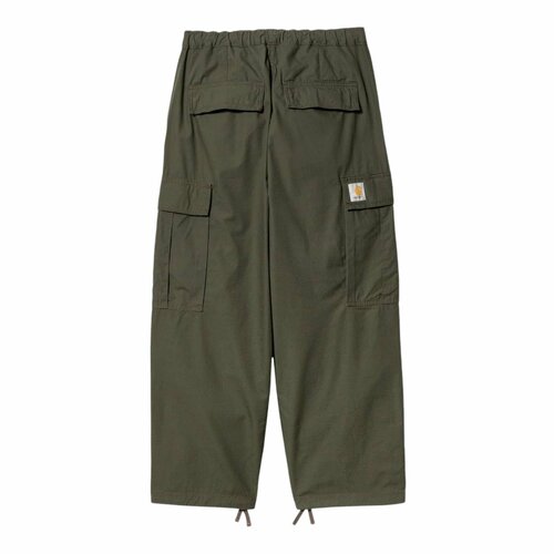 фото Брюки карго carhartt wip, размер s, jet cargo green