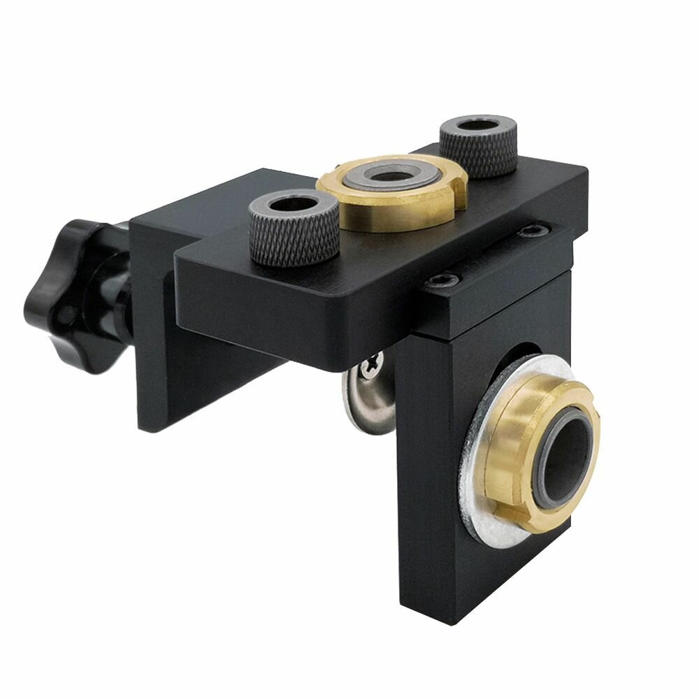 Кондукторы Для Сверления Дюбель Jig Pocket Hole Jig Kit Дерево Вертикальный сверлильный съемный локатор
