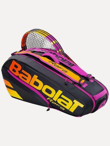Изображение товара Сумка для теннисных ракеток, памятная модель BABOLAT/AERO/Wimbledon, такая же, как у Надаля, с отдельным отделением для обуви, вмещает 6 ракеток