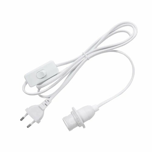 Основание для лампы E27 18 м черныйбелый EU Plug Белый 318₽