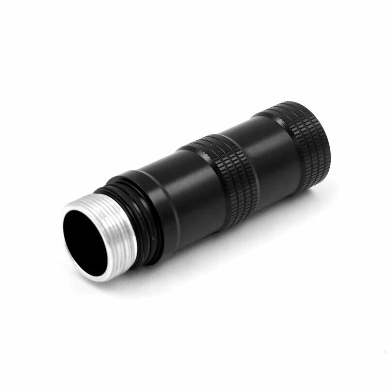 Удлинительная трубка 18650 черная для фонарика TrustFire