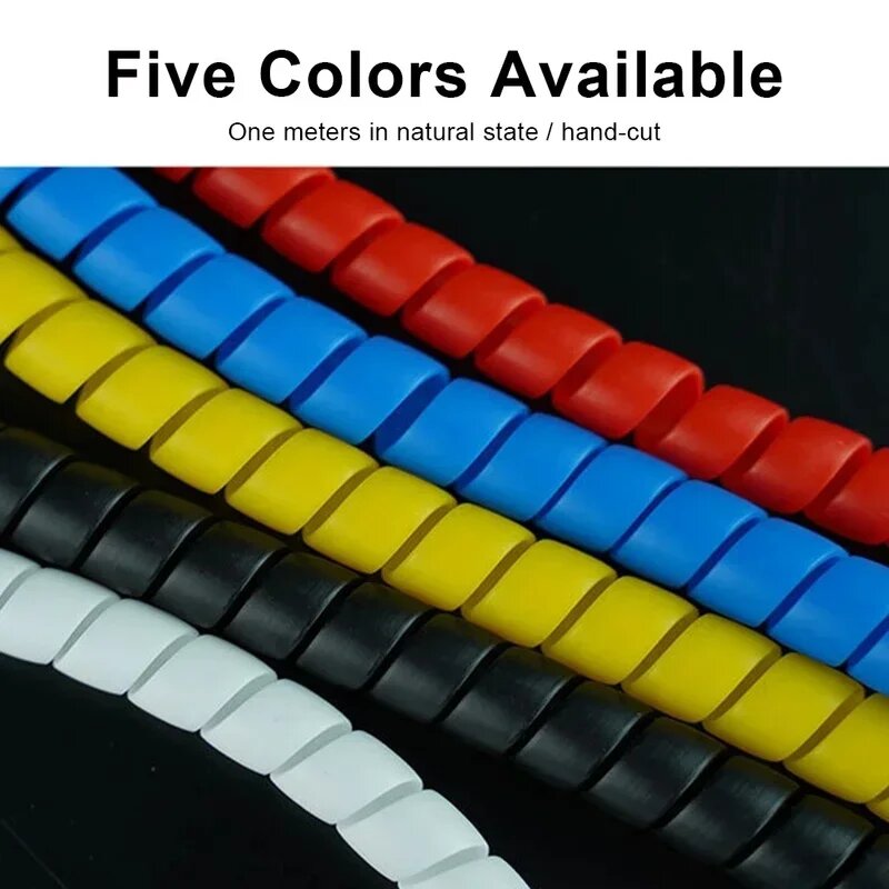 Аксессуары И Комплектующие К Инструментам Xiaomi 1/2 м для XIAOMI M365/PRO аксессуары для скутера, органайзер для труб, защитная пленка для намотки кабеля, защитная крышка для трубки, инструмент, Черный