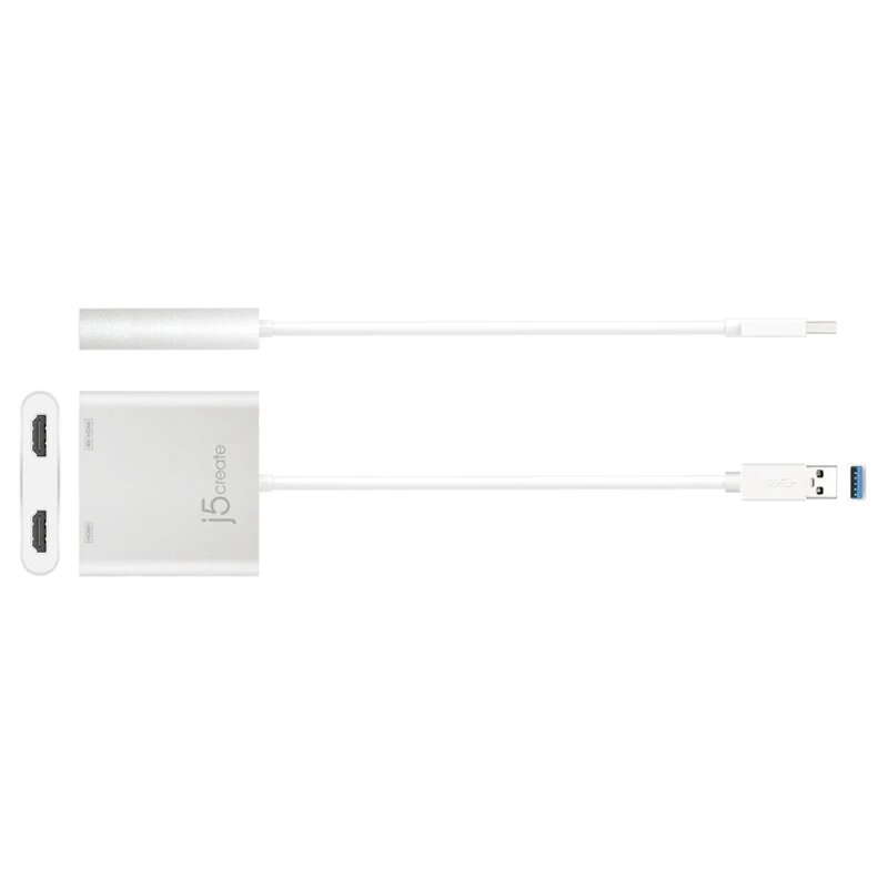 j5create USB Type-A 3.0 - 2 HDMI (JUA365) - фото №2