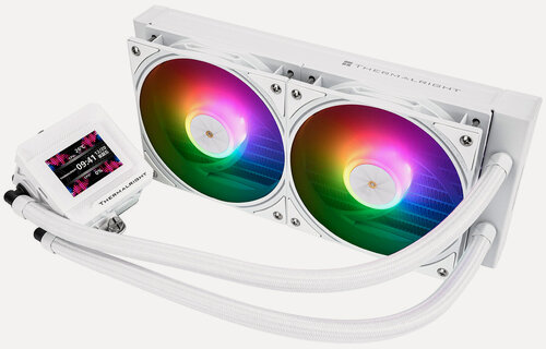 Изображение товара СЖО для процессоров Thermalright Frozen Warframe SE 240 ARGB White (F-WFRAME-SE-240-ARGB-WH)