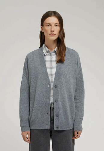 Изображение товара Кардиган из шерсти и кашемира с длинным рукавом