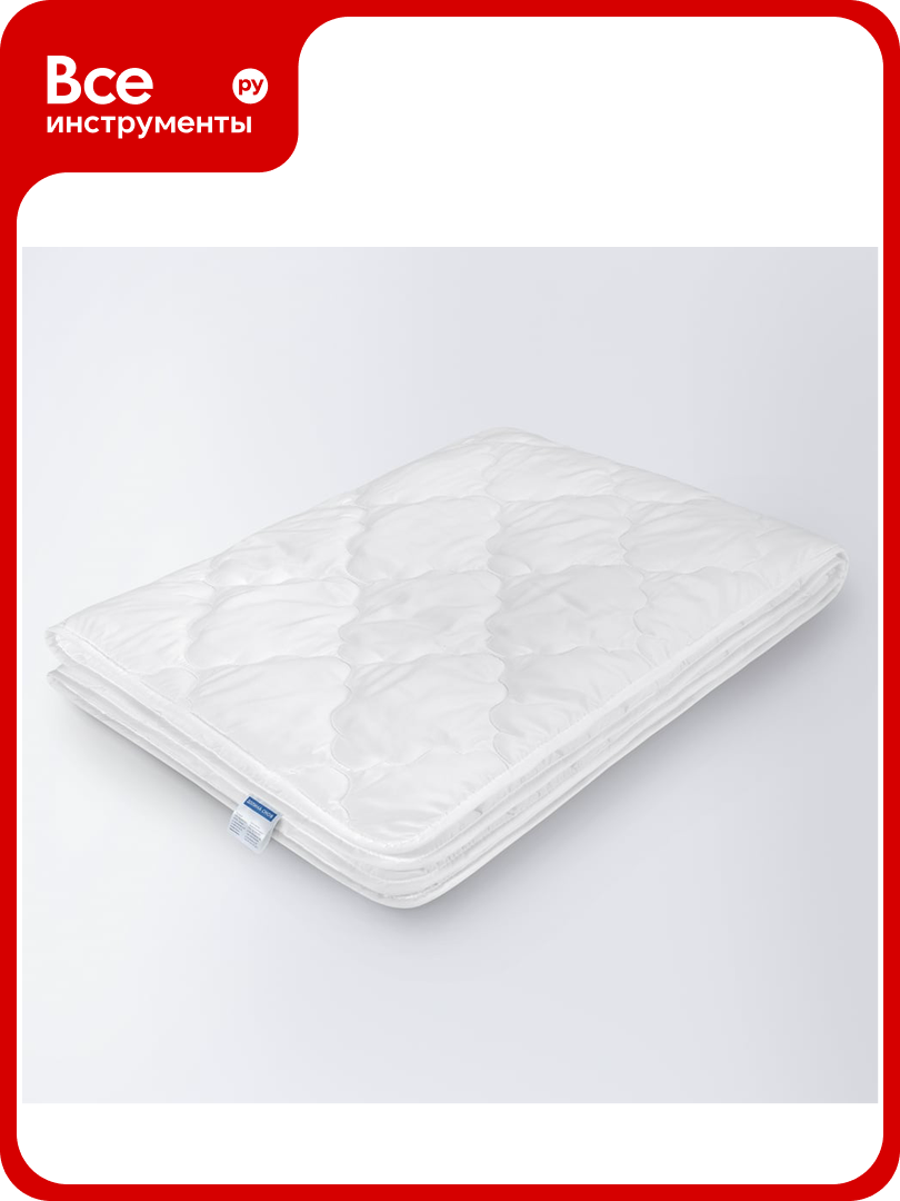 Стеганое одеяло Ecotex облегченное Комфорт Долина снов наполнитель Fiber 2 спальное 172x205 ООКД2 4660054349089