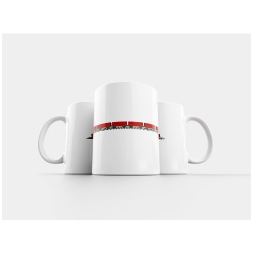 фото Кружка "поезд, рельс, вагоны" 320 мл lotsprints