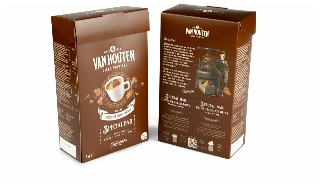 Van Houten какао растворимый напиток Special Bar 1000 г 32% какао VM-51103-V61 - фотография № 2