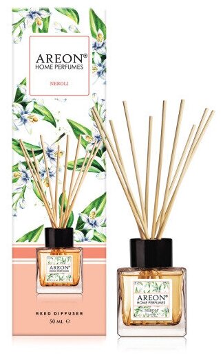 AREON Ароматизатор, нероли / HOME PERFUME STICKS GARDEN Neroli 50 мл - фото №1