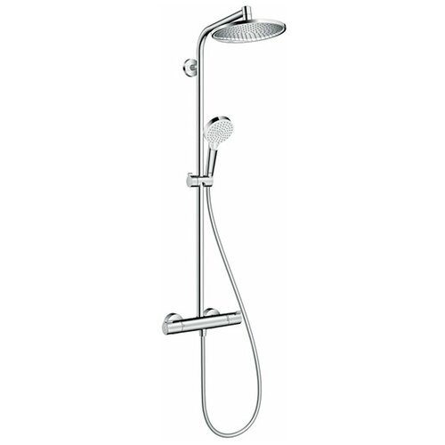 фото Душевая стойка hansgrohe crometta s 240 1jet showerpipe 27267000