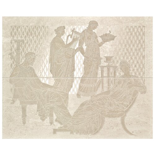 Serenissima Comp. Raffaello Cream Панно (из 2-х пл.) 48х59