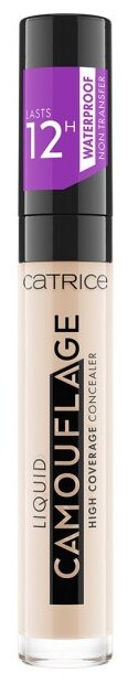 CATRICE Консилер Liquid Camouflage, оттенок 001 FAIR IVORY