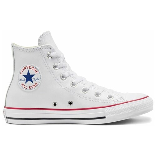 фото Кожаные кеды converse chuck taylor all star 132169 белые (35)