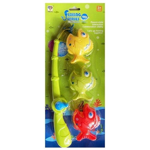 Весёлая рыбалка / Рыбалка игрушка / Игрушки для купания / Для ванной игрушки для ванны junfa игрушка для ванной рыбалка