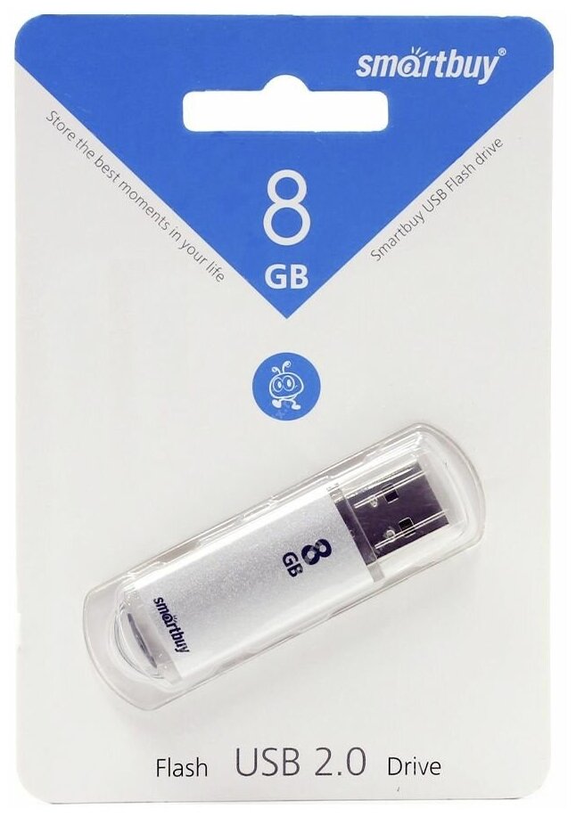 Флешка 64Gb Smart Buy V-Cut USB 3.0 синий SB64GBVC-B3 - фото №19