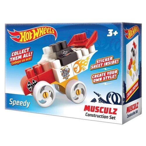 Блочный конструктор Hot Wheels Hot Wheels «Musculz speedy