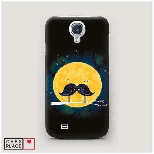 фото Чехол пластиковый samsung galaxy s4 целующиеся птички case place