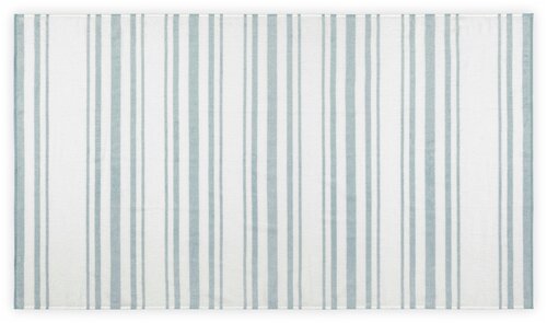 Пляжное Полотенце Otto Casual Avenue white/aqua (белый/бирюзовый) 100x180