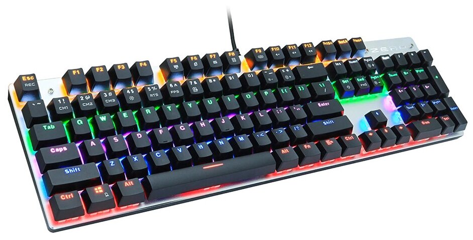 Купить Игровая клавиатура проводная MeToo ZERO X104, (Outemu Red ...