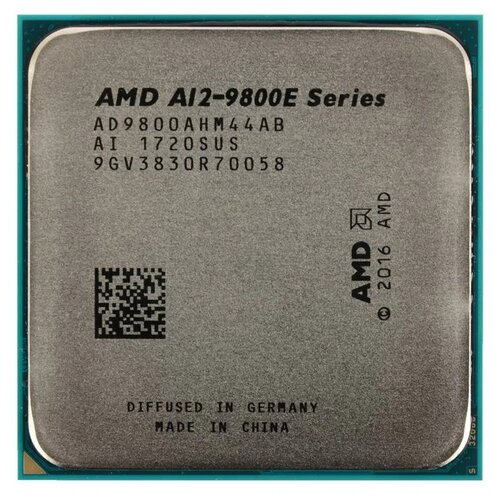 Процессор AMD A12-9800E Excavator, 4C/4T, 3100MHz TDP-35 Вт SocketAM4 tray (OEM) (AD9800AHM44AB)