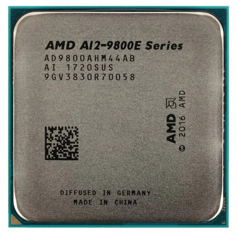 Процессор AMD A12-9800E AM4, 4 x 3100 МГц, OEM