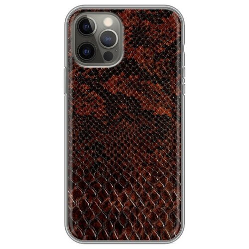 Дизайнерский силиконовый чехол для Iphone 12 Pro Кожа змей дизайнерский силиконовый чехол для iphone xr кожа змей
