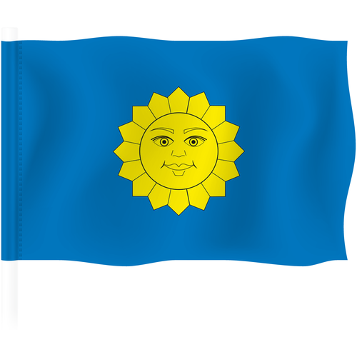 Флаг Истры / Флаг городского поселения Истра / 90x135 см.