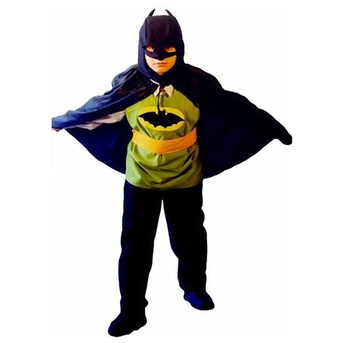 карнавальный костюм снегурочка 5 7 лет бока Карнавальный костюм Бэтмен, 5-7 лет, Бока