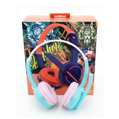 Беспроводные наушники с микрофоном Hi-Fi stereo поддержка MICRO SD 119900₽