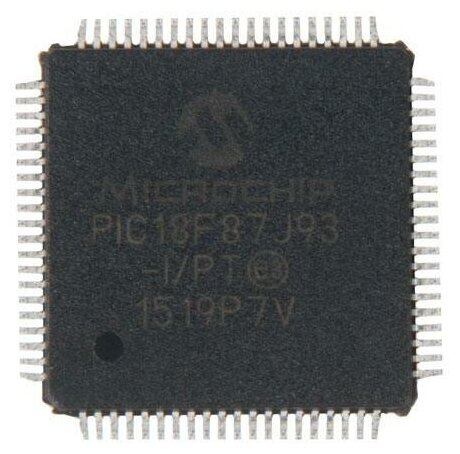 PIC18F87J93 Микроконтроллер RISC NXP , QFP