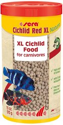 Сухой корм для рыб Sera Cichlid Red XL, 1 л, 370 г