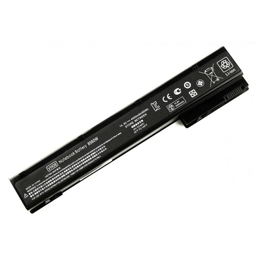 Аккумулятор для ноутбука HP Elitebook 8560W (14.8V 4400mAh) p/n: HSTNN-LB2P HSTNN-LB2Q VH08 VH08XL